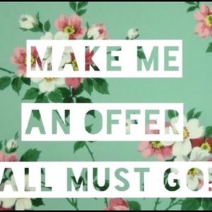 Check out my closet ~ All must go